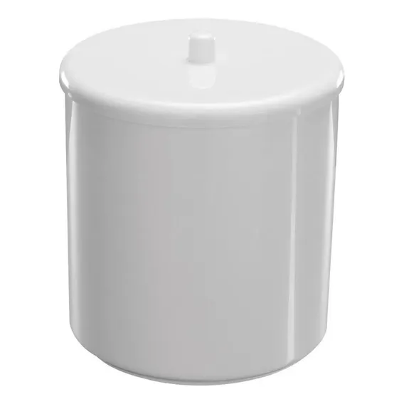 Cesto Lixo - Lixeira Astra Branco Banheiro/cozinha 6 Litros Foto 1
