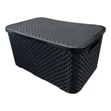 Cesto Organizador Multi Uso 15 Litros Rattan Foto mini 1