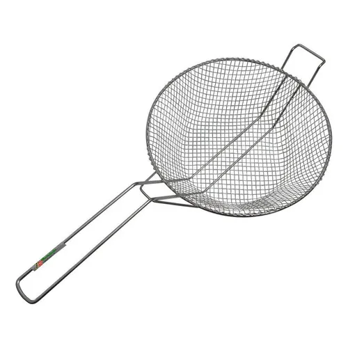 Cesto Para Fritura Fritadeira Peneira Reforçado N 26 Cm Foto 1