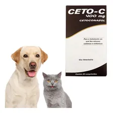 Ceto C 400mg Cetoconazol Cepav 20 Comprimidos Foto mini  2