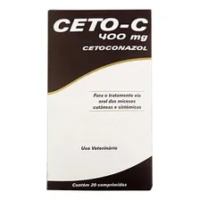 Ceto C 400mg Cetoconazol Cepav 20 Comprimidos Foto  mini 1