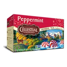 Chá Celestial Seasonings Peppermint 20 Sachês Importado Foto  mini 1