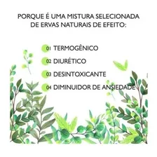 Chá Da Horta 170g 7 Ervas Emagreça Rapido - Seca Barriga Foto mini 4