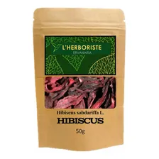 Chá De Hibiscus Flor Seca Sudão 50g Foto  mini 1