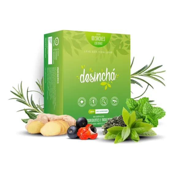 Chá Desinchá Combo Kit 60 Dias Foto 1