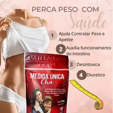 Chá Emagrecedor Medida Única Bonifica Emagreça Com Saúde e Bem Estar Foto mini 4