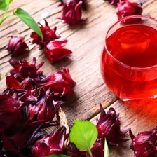 Chá Flor De Hibisco 500g Desidratado - Linha Premium Foto mini 4