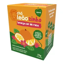Chá Laranja Cor-de-Rosa Leãozinho Caixa 23g 10 Unidades Foto mini  3