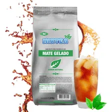Chá Mate Gelado Sabor Natural Solúvel Mix Tea 1kg Rende 10 L Foto  mini 1