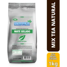 Chá Mate Gelado Sabor Natural Solúvel Mix Tea 1kg Rende 10 L Foto mini 4
