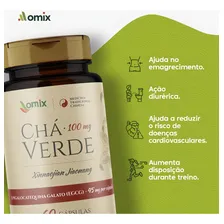 Chá Verde - 60 Cápsulas - Omix Foto mini 2