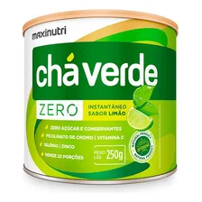 Chá Verde Solúvel Limão Zero - 250 Gramas - Maxinutri Foto mini 1