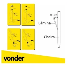 Chaira Fuzil Diamantada Grão 600 Inox Oval 30cm Profissional Foto mini 4