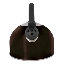 Chaleira Aço Inox 2,5l Mattina Preta Foto mini 4