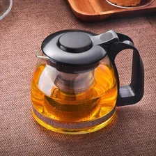 Chaleira De Vidro Com Infusor Aço Inox Bule Chá Café 1,2l Foto mini 4