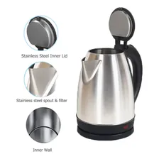 Chaleira Elétrica Inox Jarra Bule Elétrico 110v Ou 220v 1.8 Foto mini 4