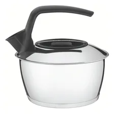 Chaleira em Aço Inox com Fundo Triplo Cabo Preto 1,5 L Tramontina Foto  mini 1
