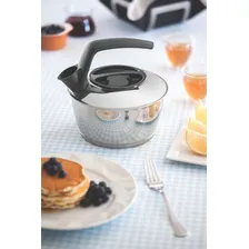 Chaleira em Aço Inox com Fundo Triplo Cabo Preto 1,5 L Tramontina Foto mini  3