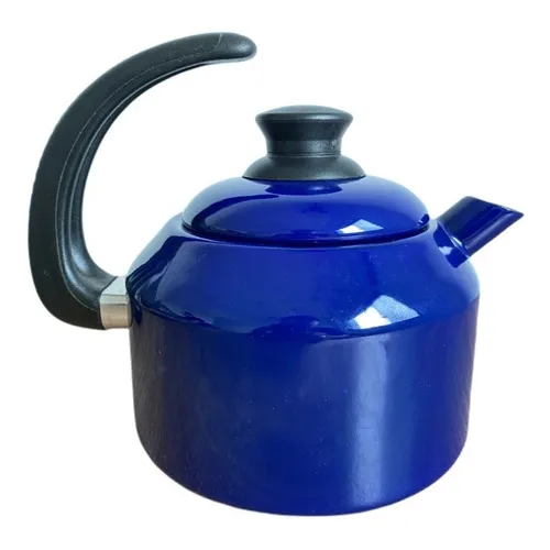Chaleira Esmaltada 14 1,5lt Azul Ewel Foto 1