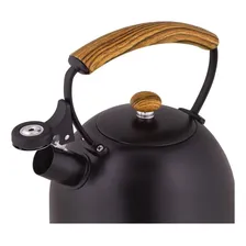 Chaleira Inox Vintage 3l Com Apito Preta 7719 - Mor Foto mini 4