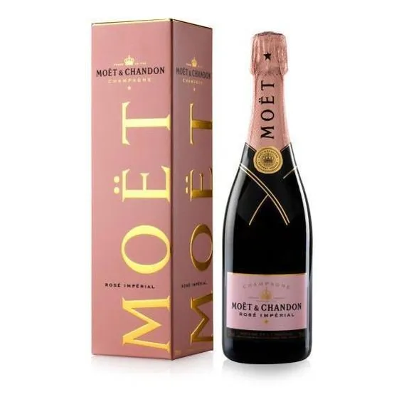 Champagne Moet Chandon Imperial Rosé (750ml) Foto 1