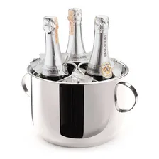 Champagneira Alças Grelha Sep Dest 3 Garrafas 6 Lt Forma Cor Inox Nome Do Desenho Forma Foto mini 2