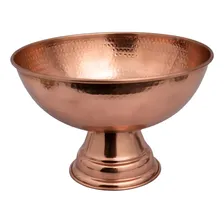 Champanheira Balde Gelo Cobre Puro Funda Com Pé Sem Alça 15l Foto mini 1