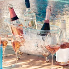 Champanheira Banheira Boccati Amarelo 4 Garrafas Veuve Veuve Cliquot Foto mini 4