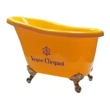 Champanheira Banheira Boccati Amarelo 4 Garrafas Veuve Veuve Cliquot Foto mini 1