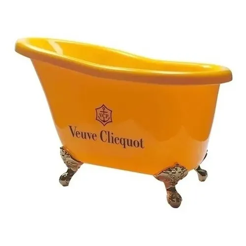 Champanheira Banheira Boccati Amarelo 4 Garrafas Veuve Veuve Cliquot Foto 1
