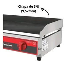 Chapa A Gás Industrial Para Lanche Metalcubas Cbg 1000 Pro Foto mini  2