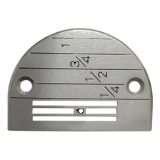 Chapa Agulha 4 Carreira Dente Costura Leve Reta Industrial Foto mini 3