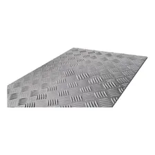 Chapa AlumÃnio Xadrez 1250 X 500mm Cor Cinza Foto mini 1