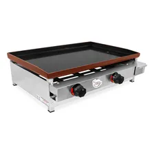 Chapa Bifeira 60x40 Industrial Inox Hamburguer Profissional Foto mini 1