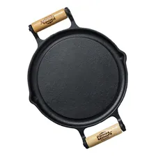 Chapa Bifeteira De Ferro 22,5 Cm Fogo Forte Panela Mineira Foto mini 2