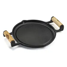 Chapa Bifeteira De Ferro 22,5 Cm Fogo Forte Panela Mineira Foto mini 1