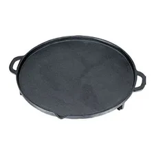 Chapa Bifeteira De Ferro Diâmetro De 28cm Panela Mineira Foto  mini 1