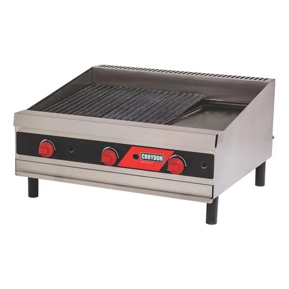 Chapa Char Broiler Ccp3 A Gás De 74x47cm - Croydon Foto 1