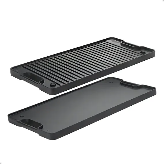 Chapa Dupla Face Ferro Fundido Dupla Face 25x50 Rig Foto 1