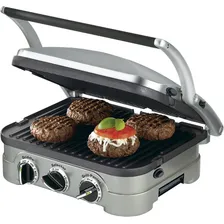 Chapa elétrica reversível Cuisinart Grid-8NPC Foto mini 1