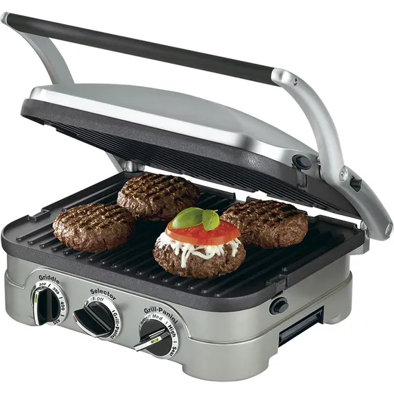 Chapa elétrica reversível Cuisinart Grid-8NPC Foto 1