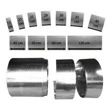 Chapa Galvanizada 100 X 50 Cm / Espessura 0,45mm (#28) Cor Galvanizado Foto mini  3
