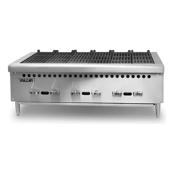 Chapa Grelha Char Broiler À Gás 6 Queimadores Vcrb36 Vulcan Foto 1
