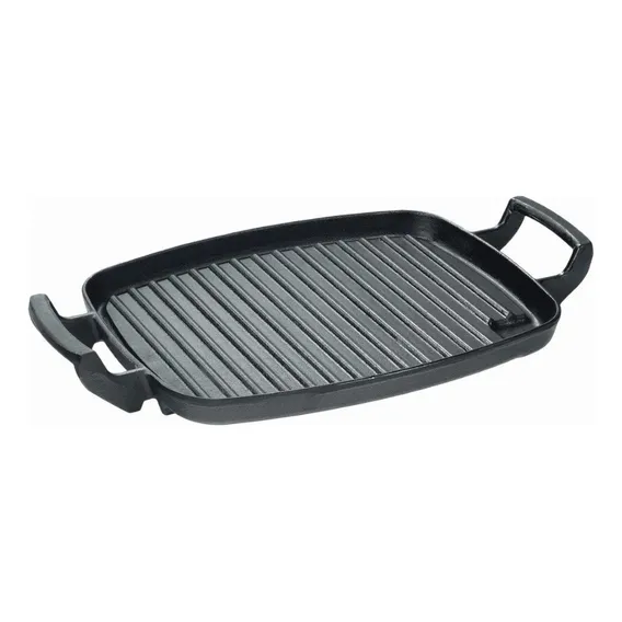 Chapa Grill 30 X 24 Cm Com Alça De Ferro Panela Mineira Foto 1