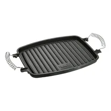Chapa Grill 31 X 24,5 Cm Ferro Alça Espiral Panela Mineira Foto mini 1