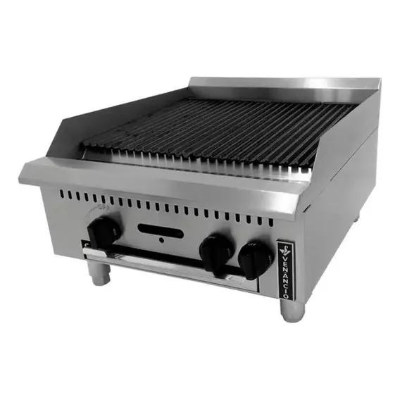 Chapa Grill Char Broiler Grelha 60cm Prime Glp Venâncio Foto 1