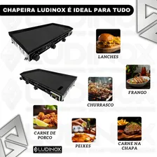 Chapa Lanche Hot Dog Hamburguer 3mm 80x40 C/ Prensa Borda 3q Foto mini 3
