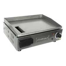Chapa Lanches Elétrica Grill 40X30 1200W Cozinha Cotherm Profissional Industrial Inox Foto  mini 1