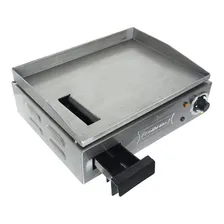 Chapa Lanches Elétrica Grill 40X30 1200W Cozinha Cotherm Profissional Industrial Inox Foto mini  3