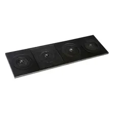 Chapa Mineira Multiuso 4 Furos Sem Bifeteira P/ Fogão Lenha Cor Preto Foto mini  3